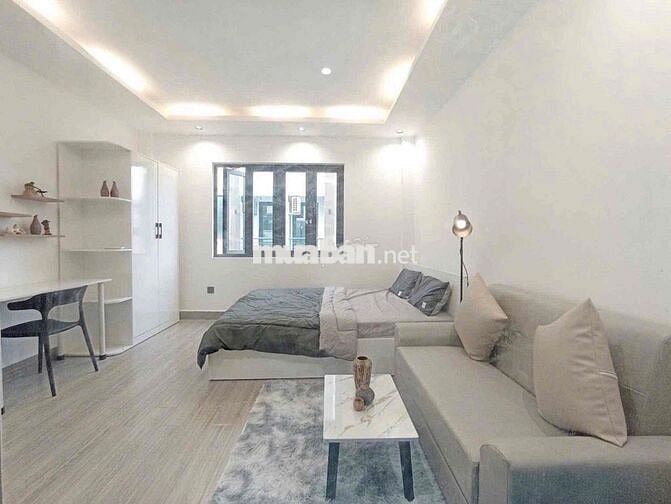 CHO THUÊ CĂN HỘ MINI TẠI PHẠM NGŨ LÃO FULL NỘI THẤT + CỬA SỔ TO GIÁ RẺ