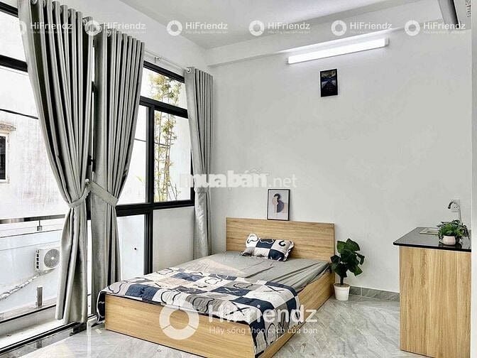 Cho thuê căn hộ có ban công riêng mới xây đường Quang Trung Gò Vấp