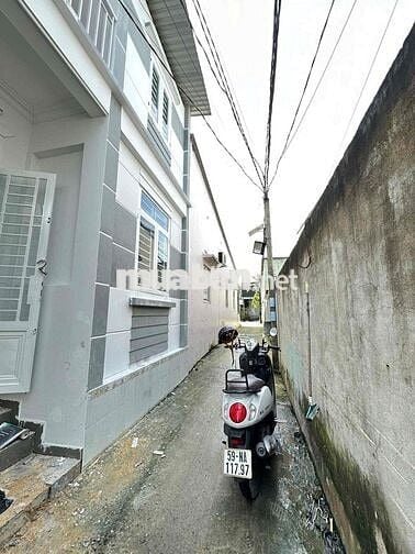 NHÀ HẺM XE MÁY 650TR GIÁ ĐÚNG 100% KẾ CẦU LỚN HÓC MÔN KDC ĐÔNG ĐÚC