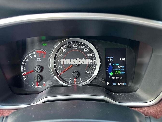 Toyota Corolla Cross 2022 1.8V - 22000Km Trắng