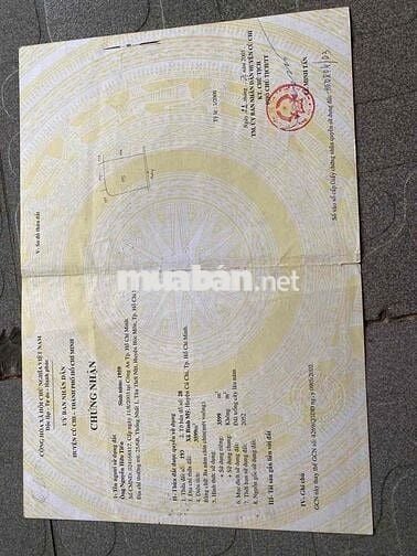 Bán lô đất vườn nằm khu dân cư mặt tiền kênh bà đội Bình Mỹ