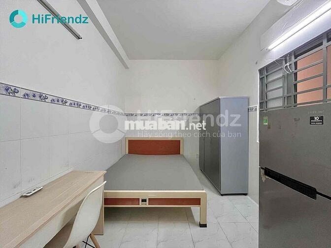 Studio full tiện nghi ngay chân cầu Kênh Tẻ , sát Lotte qua Q4 5p