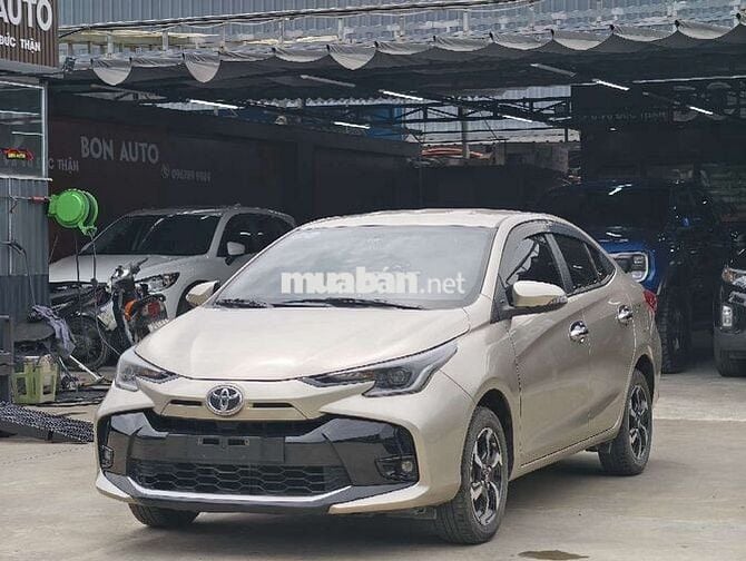 TOYOTA VIOS 2024 SỐ SÀN màu vàng cát