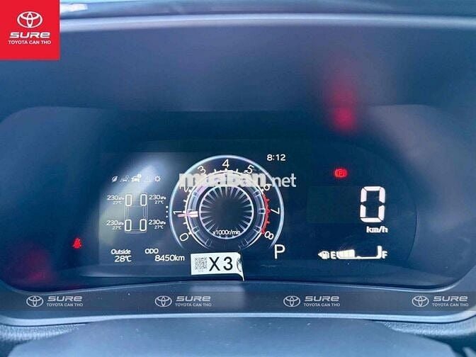 Yaris Cross 2024 siêu lướt 8000km. Hỗ trợ vay 75%