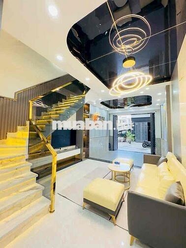 NHÀ MỚI NHÀ BÈ 65m2, 4 TẦNG, ĐƯỜNG 8m, OTO NGỦ TRONG NHÀ.