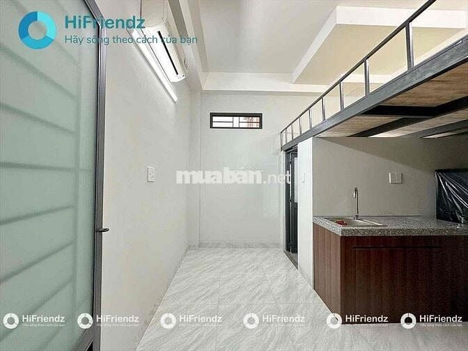 Cho thuê Căn Hộ Có Gác Gần CV Làng Hoa Lê Văn Thọ 30m2 Full Nội Thất