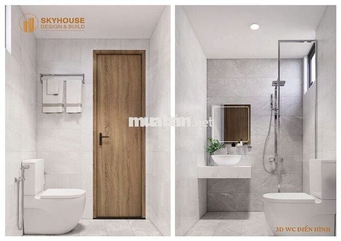 Căn hộ mới xây bao gồm các phòng studio, 1PN & 2PN, full nội thất