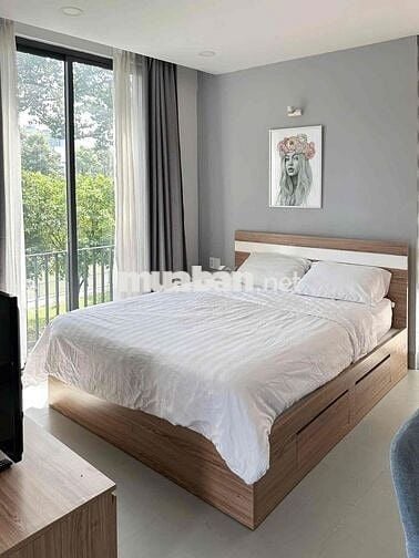 Cho Thuê CC Mini 1PN View Bờ Kè Thang Máy Full NT 50m2 Sát Quận 1-3-TB