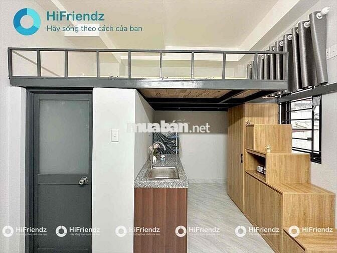 Cho thuê Căn Hộ Có Gác Gần CV Làng Hoa Lê Văn Thọ 30m2 Full Nội Thất