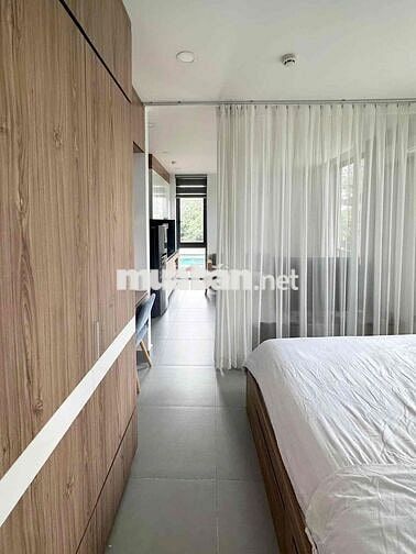 Cho Thuê CC Mini 1PN View Bờ Kè Thang Máy Full NT 50m2 Sát Quận 1-3-TB