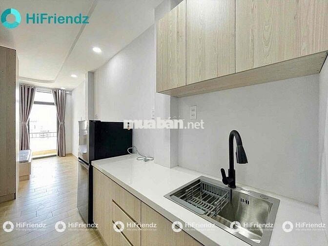 CHÍNH CHỦ STUDIO TÁCH BẾP THIẾT KẾ HIỆN ĐẠI, ĐẦY ĐỦ NỘI THẤT