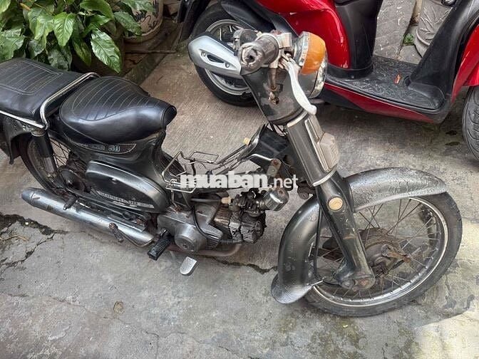 xe honda cub canh en 50cc nhut doi 1978