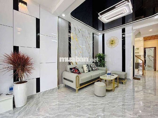 XE HƠI NGỦ TRONG NHÀ - HẺM XE HƠI - 50M2 - 2 TẦNG - CHỈ 5.48 TỶ.