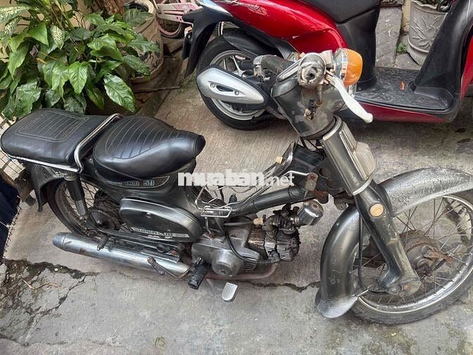 xe honda cub canh en 50cc nhut doi 1978