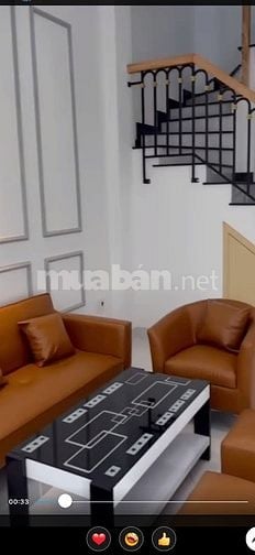 NHÀ 3LẦU MỚI HXH ĐƯỜNG NGUYỄN VĂN NGHI , P7 , QUẬN - GV