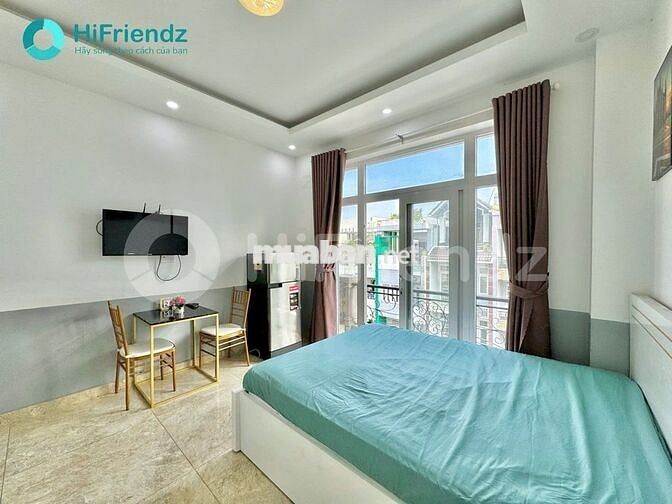 Phòng ban công  28m2 - Gần trường UFM, chợ Tân Mỹ, KCX Tân Thuận