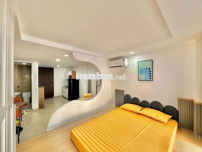 CHDV Studio 45m2 Ban Công Full Nội Thất Gần Ngã Tư Phú Nhuận