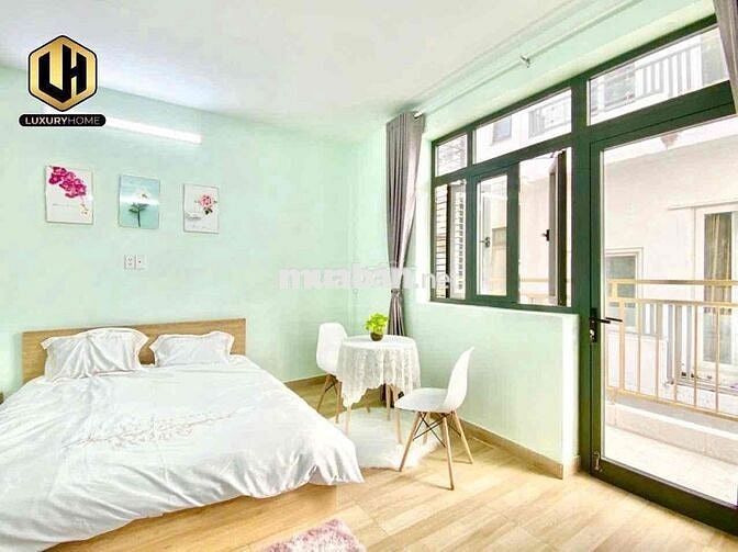 Studio ban công - Full NT - Máy giặt riêng - ngay Him Lam Quận 7