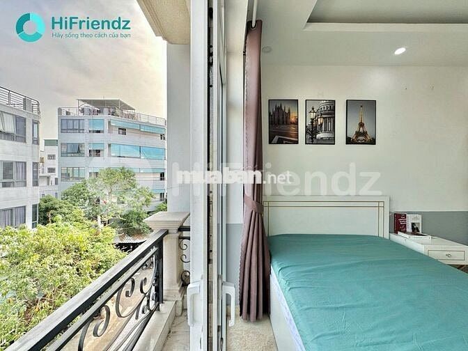 Phòng ban công  28m2 - Gần trường UFM, chợ Tân Mỹ, KCX Tân Thuận
