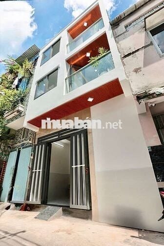 Nhà Kênh Nước Đen mới, hẻm thông, 3 Tầng, 2 PN, Gần Aeon Tân Phú