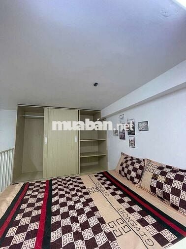 CHO THUÊ CĂN HỘ DUPLEX 16m2 CÓ GÁC ĐỨNG ĐƯỢC – FULL NỘI THẤT CAO CẤP