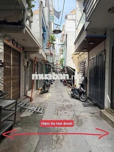 NHÀ ĐẸP 4 TẦNG NGUYỄN BIỂU– 3PN – TT QUẬN 5- NGAY QUẬN 1- HẺM 4M THÔNG