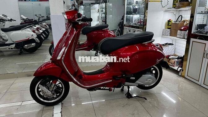 Vespa Sprint 2022 siêu keng Đỏ Chery Xe chính chủ