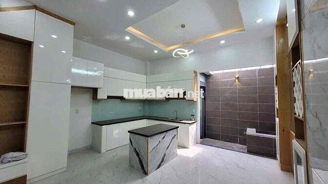 nhà 5x10m trệt 2 lầu 4 phòng ngủ 4wc sân thượng, hẻm ô tô