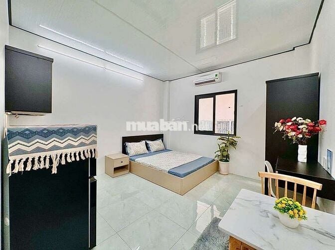 STUDIO FULL NỘI THẤT CỬA SỔ TRỜI GẦN THẠCH LAM TRÂN QUANG CƠ TÂN PHÚ