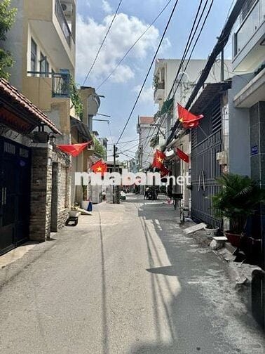 DT: 123m² - NHỈNH 8T - HIẾM NGANG 7M - HẺM ÔTÔ - BÙI QUANG LÀ - GÒ VẤP