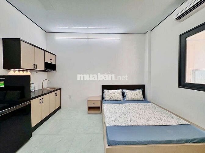 STUDIO FULL NỘI THẤT CỬA SỔ TRỜI GẦN THẠCH LAM TRÂN QUANG CƠ TÂN PHÚ