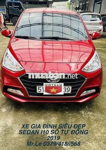 Hyundai  i10 Sedan 2019 1.2 Số tự động,Xe đẹp