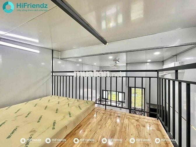 Duplex có ban công siêu rộng Free dịch vụ, tiền xe cách gigamall 2km