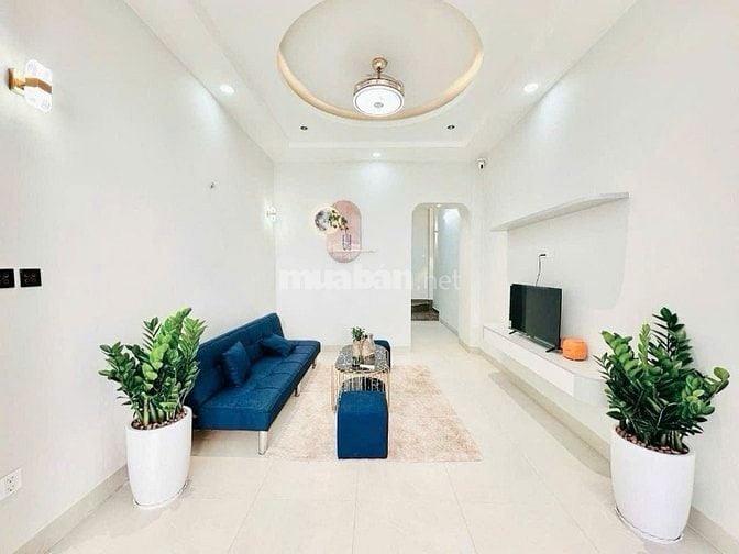 Nhà 3,6 x 13 đúc 1 trệt 3 lầu MẶT TIỀN đường số 4 phường 11 gò vấp 