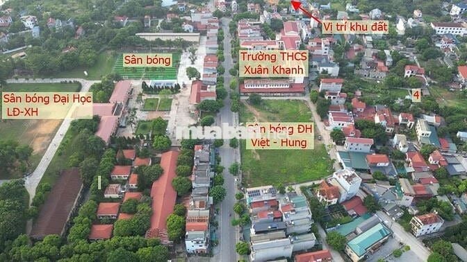 Hot! Đất nền 50m² ngay trung tâm Xuân Khanh, Sơn Tây – Sổ đỏ trao tay!