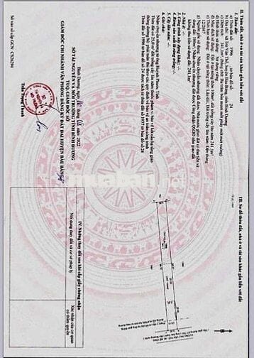 BÁN ĐẤT SỔ HỒNG RIÊNG- BÀU BÀNG