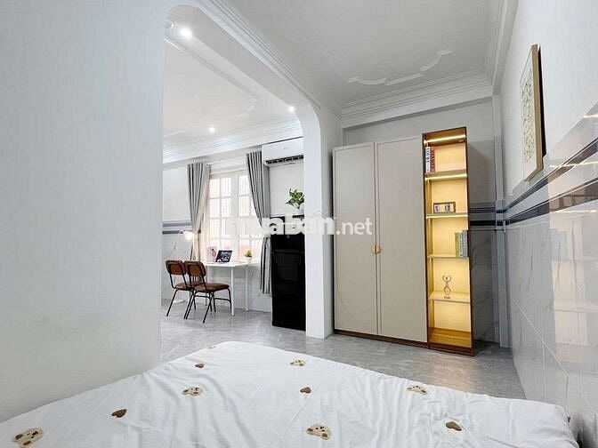 CĂN HỘ 1PN TÁCH BẾP FULL NỘI THẤT THUẬN TIỆN DI CHUYỂN QUA CÁC QUẬN