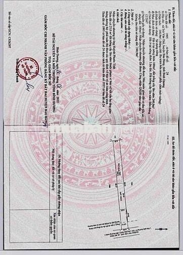 BÁN ĐẤT SỔ HỒNG RIÊNG- BÀU BÀNG