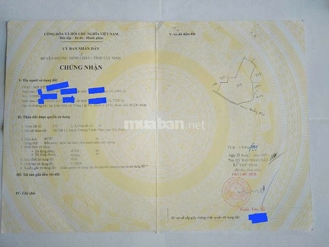 GĐ bán đất CAO SU 4.3ha (2 tỷ 520/ha TL) gần KCN Chà Là, cạnh kênh Tây