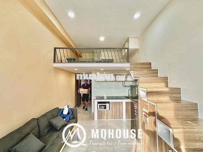 Cho Thuê Căn Hộ Gác Ngay Cầu Vượt 3/2 - Rộng 40m2 - Thang Máy - Bảo Vệ
