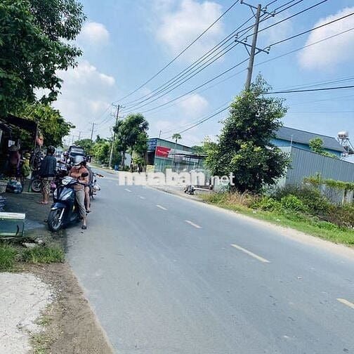 Đất thổ cư 135m2 nằm trên đường Chu Văn An thị trấn Cần Đước, sổ sẵn