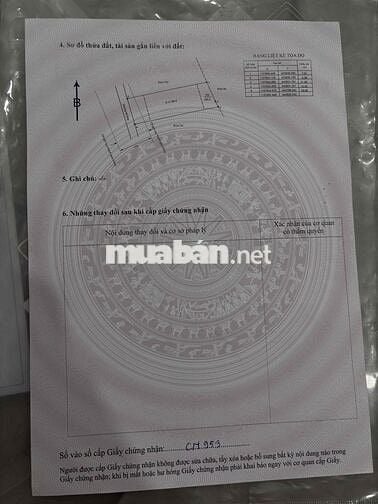 Bán đất thổ cư 303m² (200m² thổ cư) tại Tam An, Long Điền