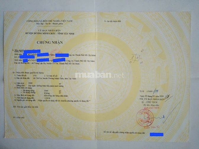 GĐ bán đất CAO SU 4.3ha (2 tỷ 520/ha TL) gần KCN Chà Là, cạnh kênh Tây