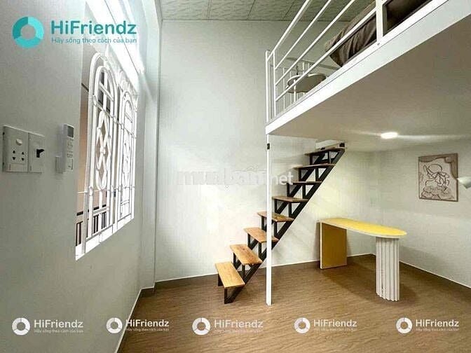 CHO THUÊ DUPLEX GÁC CAO CỬA SỔ THOÁNG GẦN VĂN LANG - GTVT -HUTECH