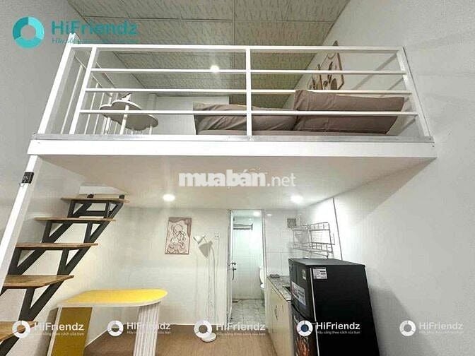 CHO THUÊ DUPLEX GÁC CAO CỬA SỔ THOÁNG GẦN VĂN LANG - GTVT -HUTECH