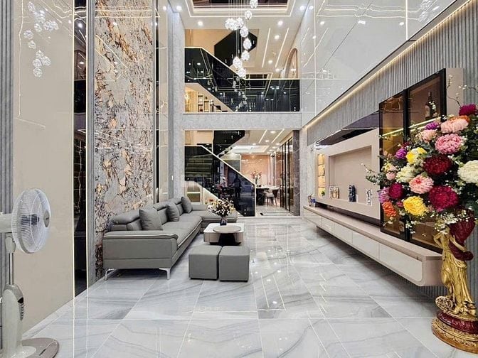 bán nhà DT 4M X 16M SIÊU PHẨM LUXURY, ĐƯỜNG 10M THÔNG KD Ô TÔ XE HƠI