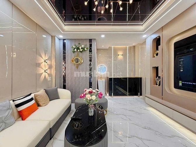 bán nhà DT 4M X 16M SIÊU PHẨM LUXURY, ĐƯỜNG 10M THÔNG KD Ô TÔ XE HƠI