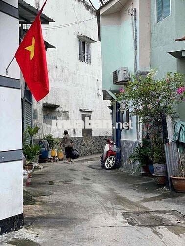 bán nhà sổ chung vi bằng sát chợ hiệp thành q12