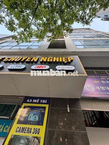 Văn phòng 43 Mễ Trì 160m² – 28 triệu/tháng