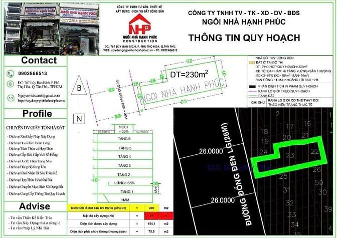 Bán nhà đẹp 227 Đồng Đen, P.11, Tân Bình, 6.4x27m